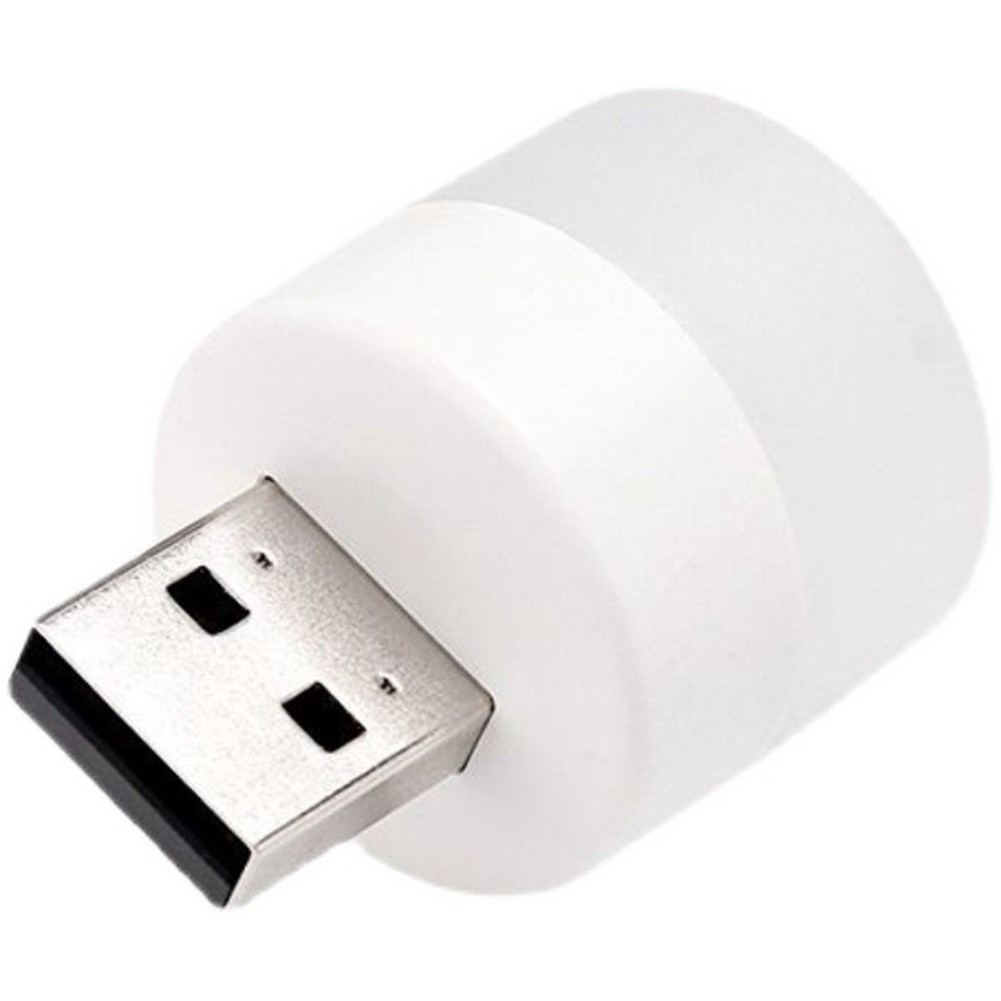 10Pcs USB Night Light USB Plug Computer Mobile LED Night Lamp, White Light P1L9