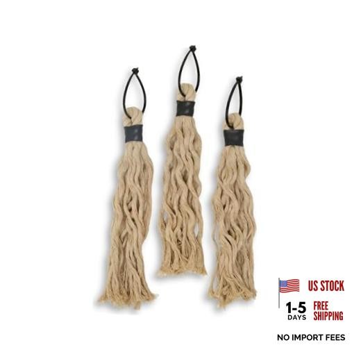 HempScent Mock Scrape Tassels for Deer Hunting, Absorbent Rope 3 Pack | Create