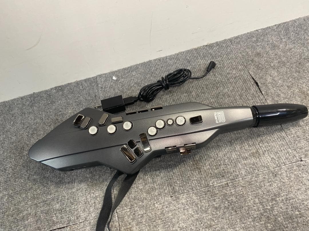 Roland Aerophone GO AE-05 Digital Wind Instrument Tested Working w/ AC Adapter