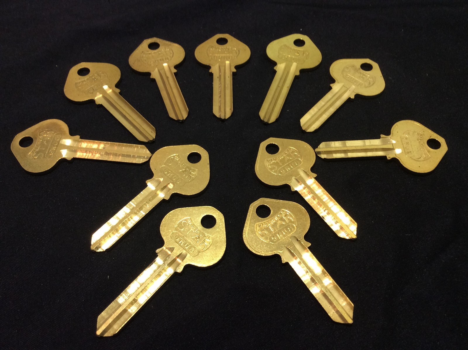 Corbin Russwin by Star RU53 & 1011R41 Key Blanks, Set of 11- Locksmith