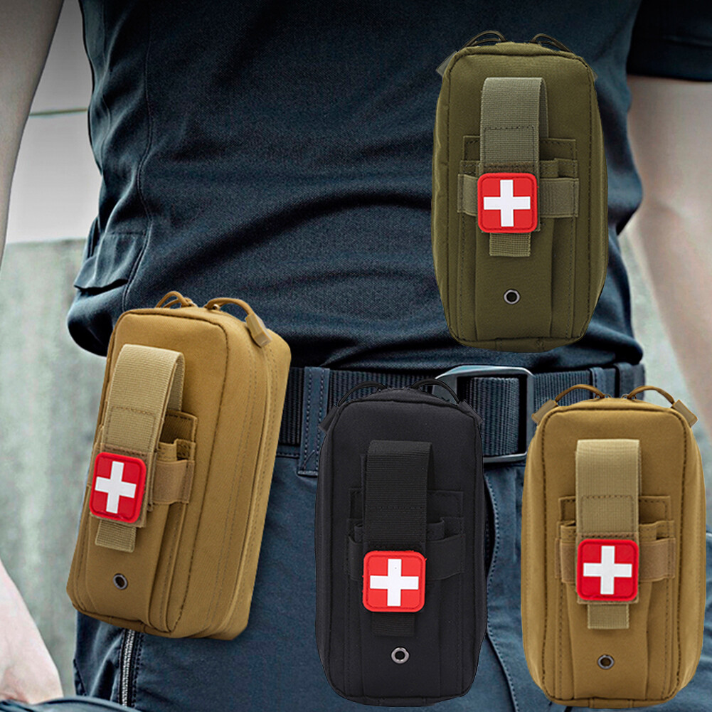 Tactical MOLLE Medical EDC Pouch Outdoor EMT First Aid Kit Pouch Outdoor Hunting