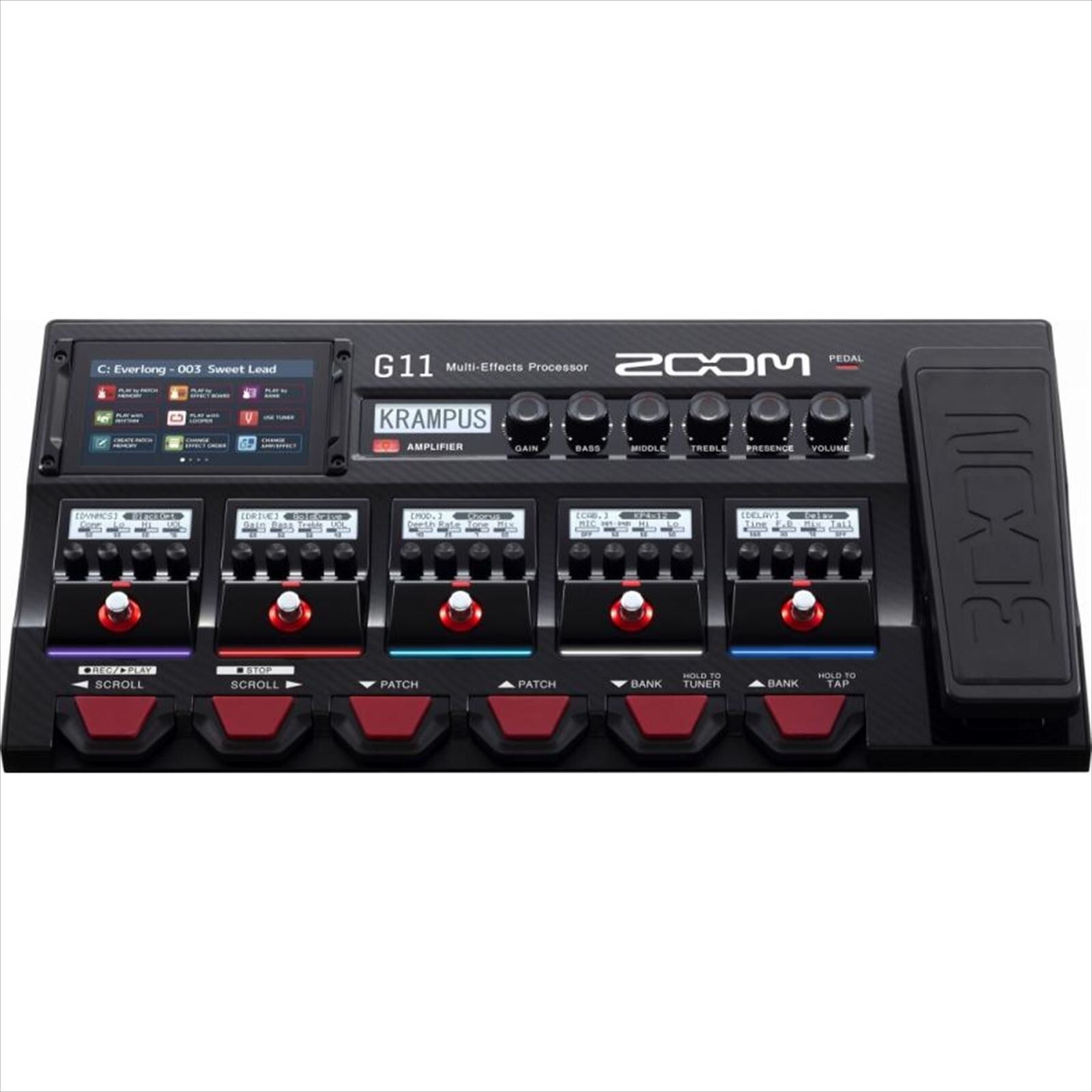 ZOOM G11 Guitar Multi-Effects Pedals Processor Japan NEW