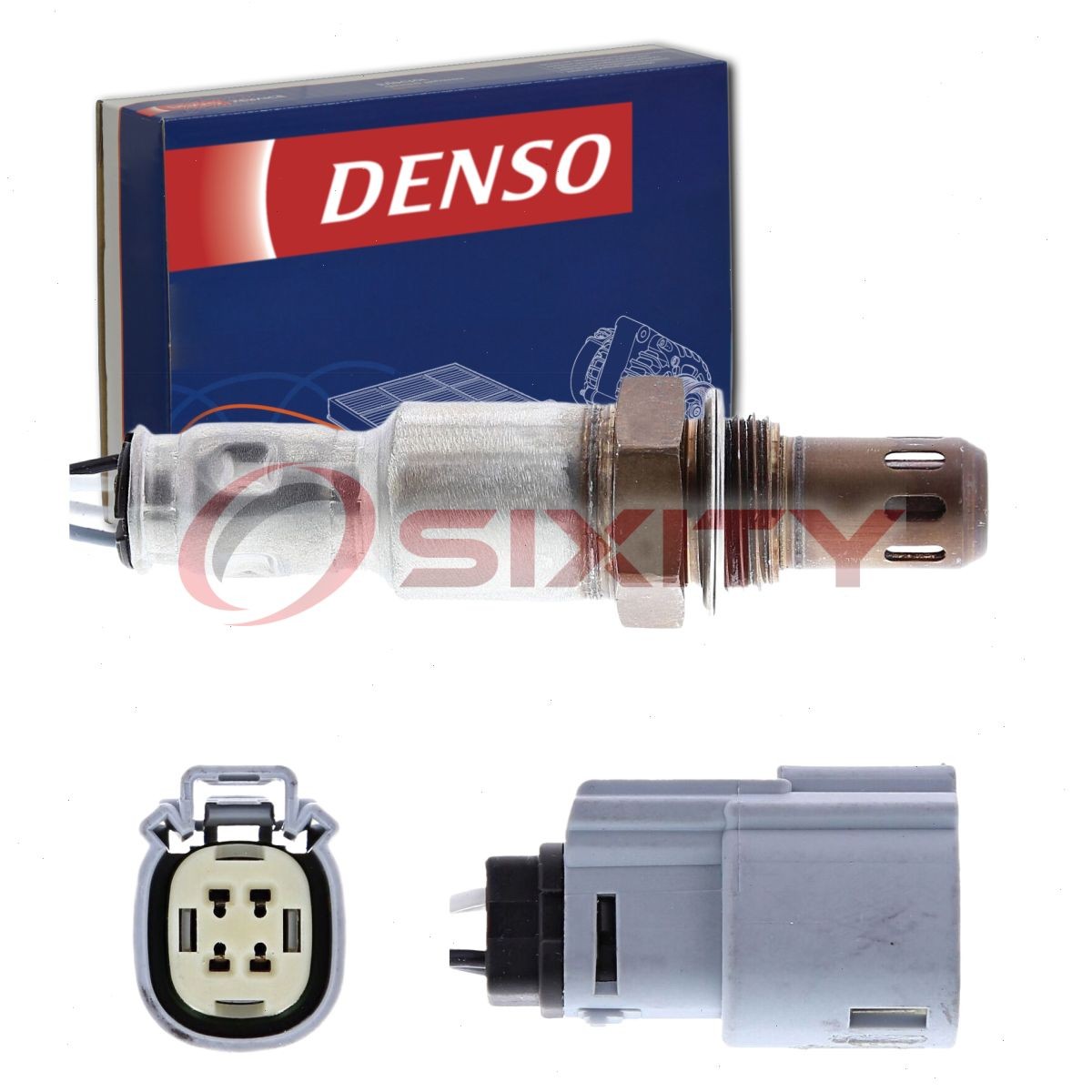 Denso Downstream Right Oxygen Sensor for 2016-2017 Ford Transit-350 3.7L V6 ii