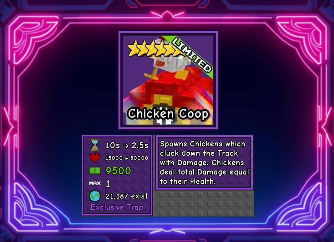 [Garden Tower Defense] Chicken Coop