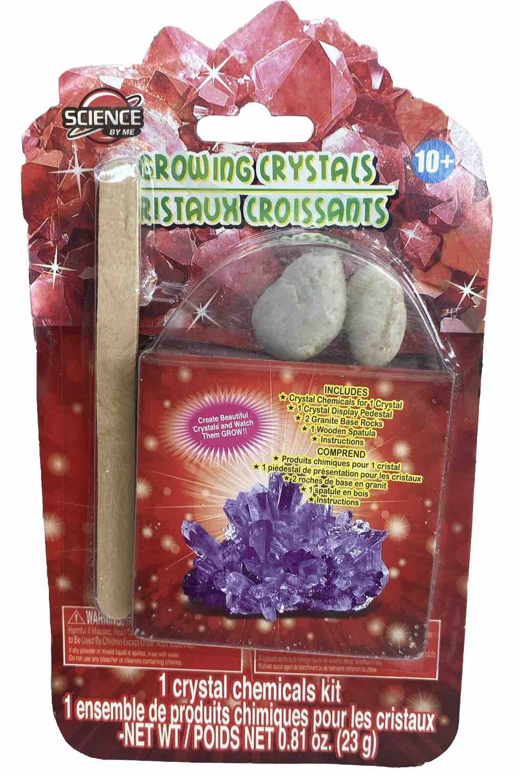 Creative Kids Science PURPLE CRYSTAL GROWING KIT Science By Me Brand NEW
