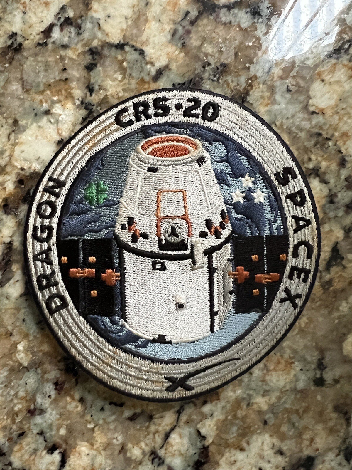 SpaceX Mission Patch CRS-20 Dragon Unused New Other READ