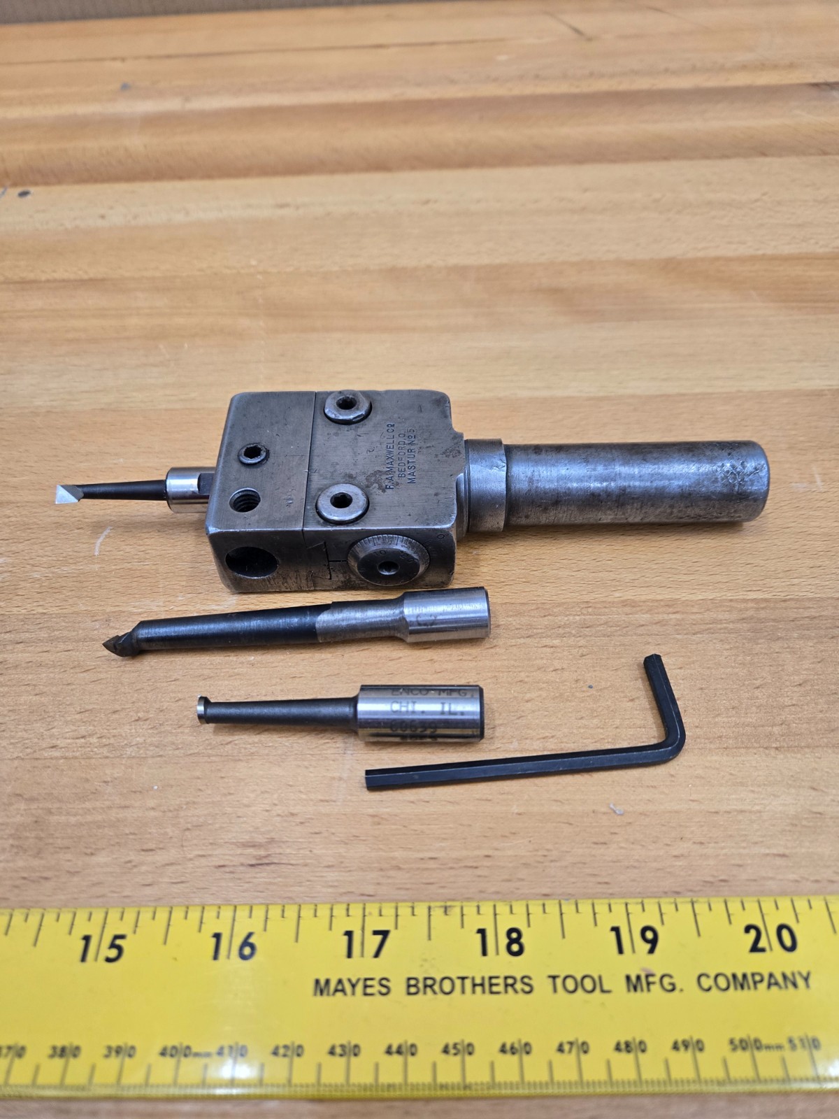 F.A. Maxwell Co. Mastur #5 Boring Head