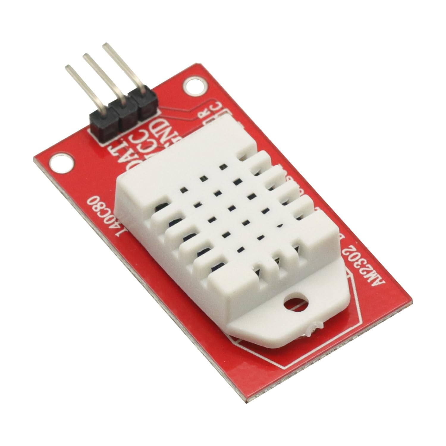 2 Pcs AM2302 DHT22 Digital Temperature and Humidity Sensor Module 5V Single B...