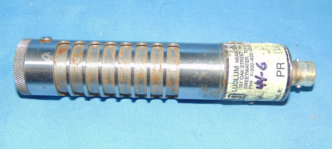 Ludlum 44-6 GM Slide Window Radiation Detector