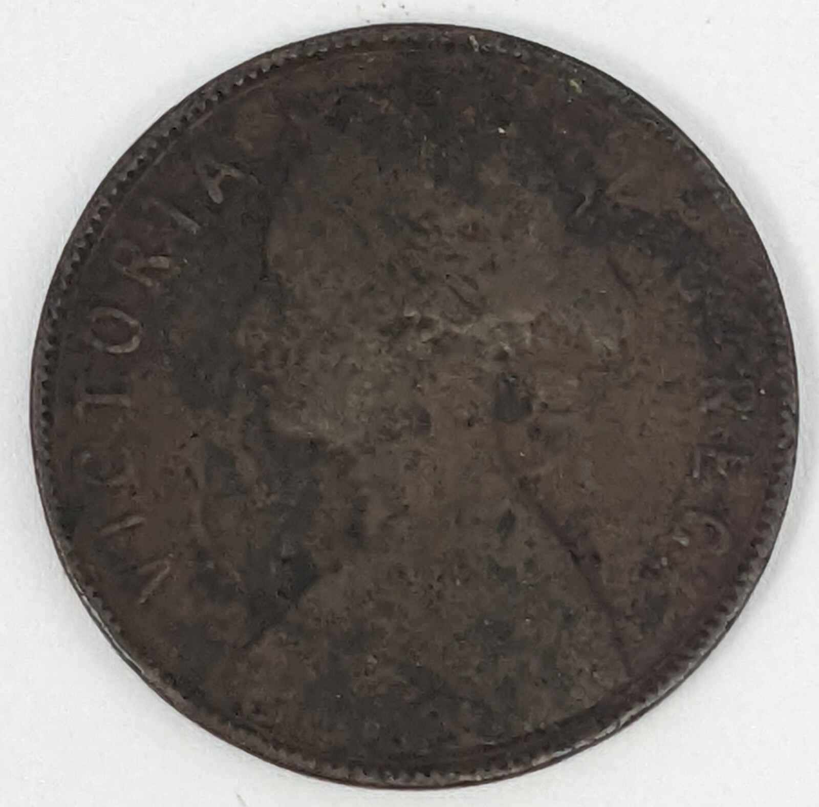 Queen Victoria, 1872-H Newfoundland One Cent Coin, Space Filler