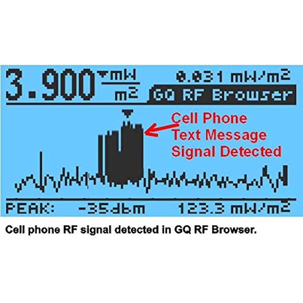 Multi-Field EMF Meter 3-in-1 Electromagnetic Radiation Detector ELF RF up to
