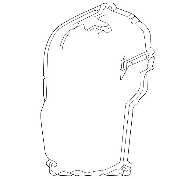 Genuine GM Wheelhouse Liner 86567553