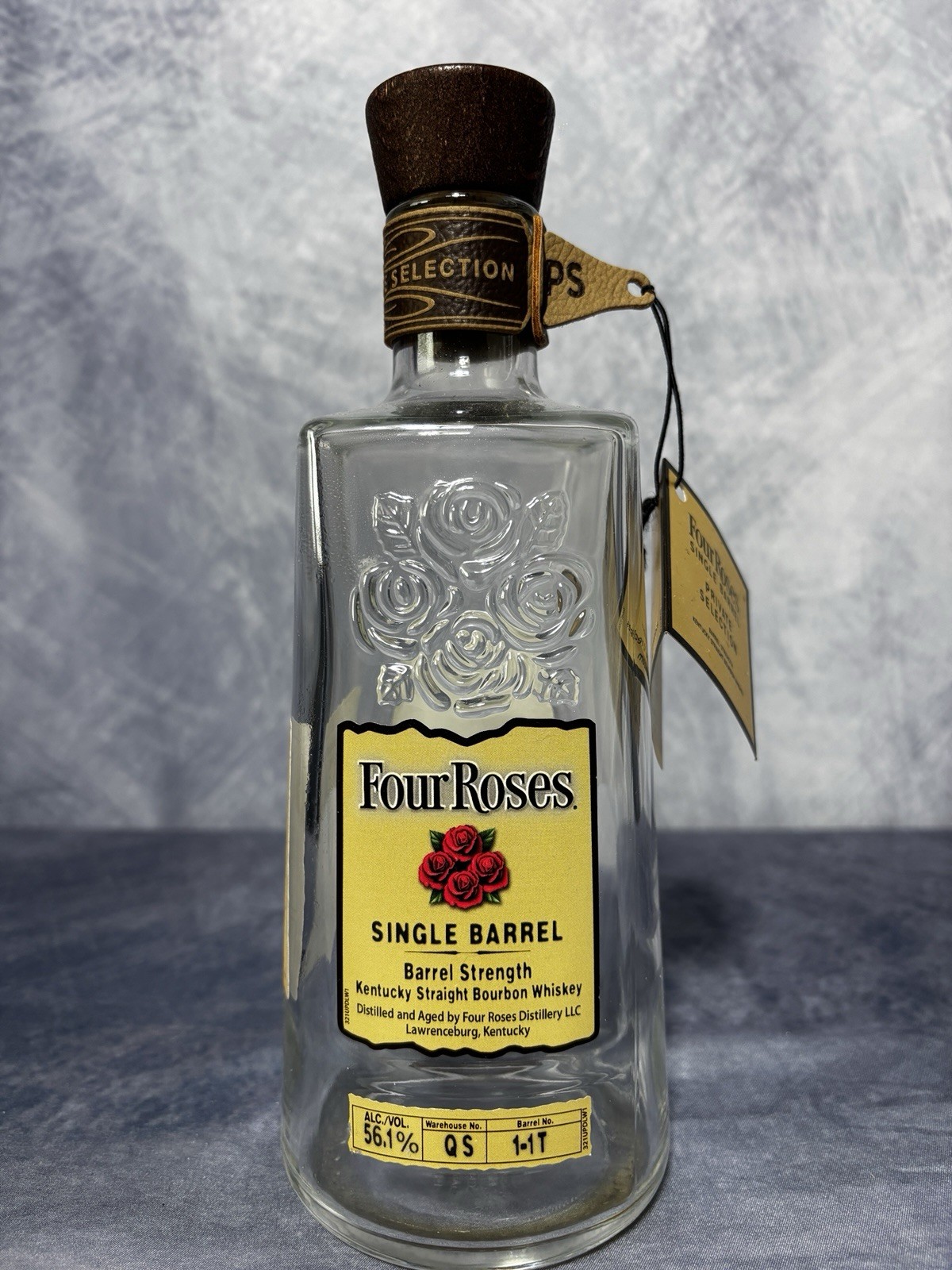 Four Roses Single Barrel Private Selection OBSK Empty Decorative Bottle