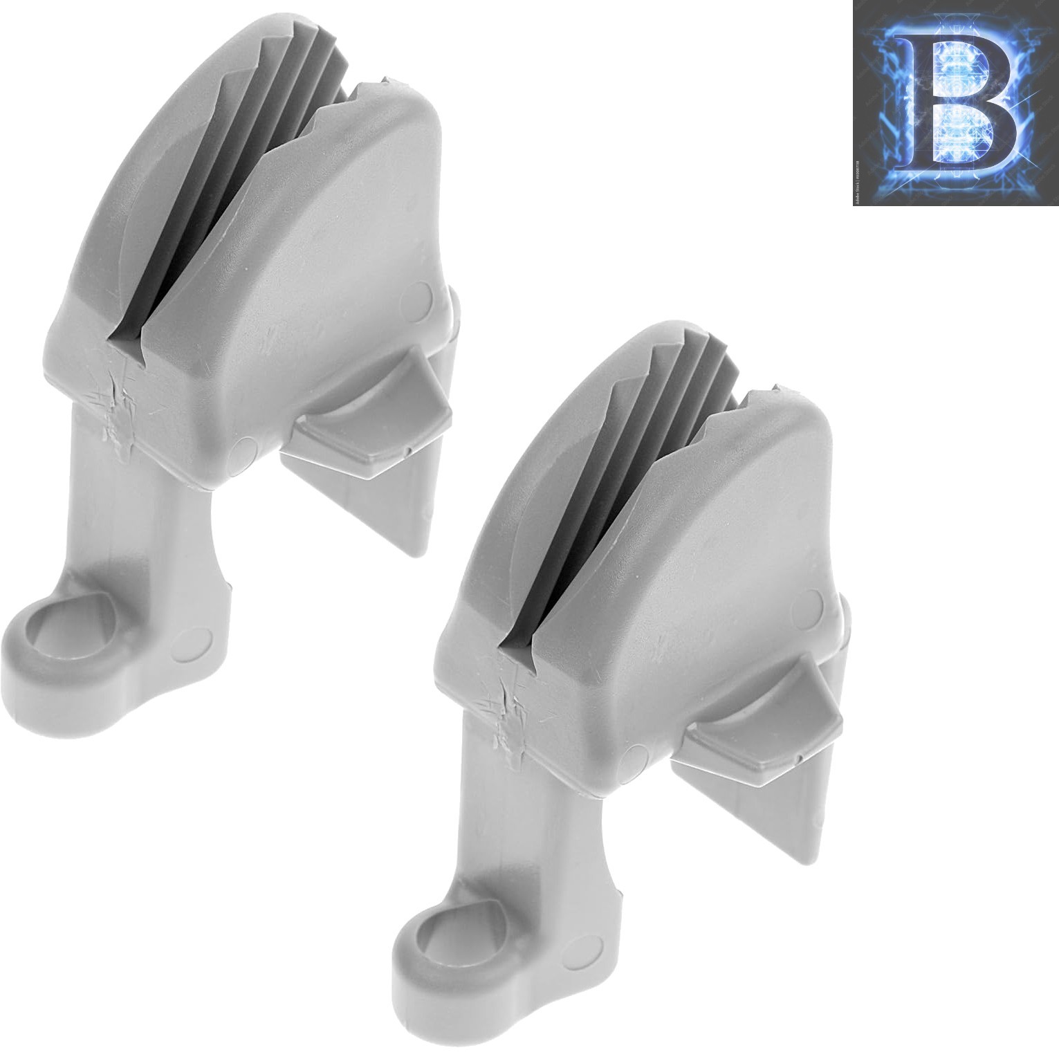 Versatile 2 Pack Adjustable Fender Cleats - Ideal for Standard Pontoon Railings