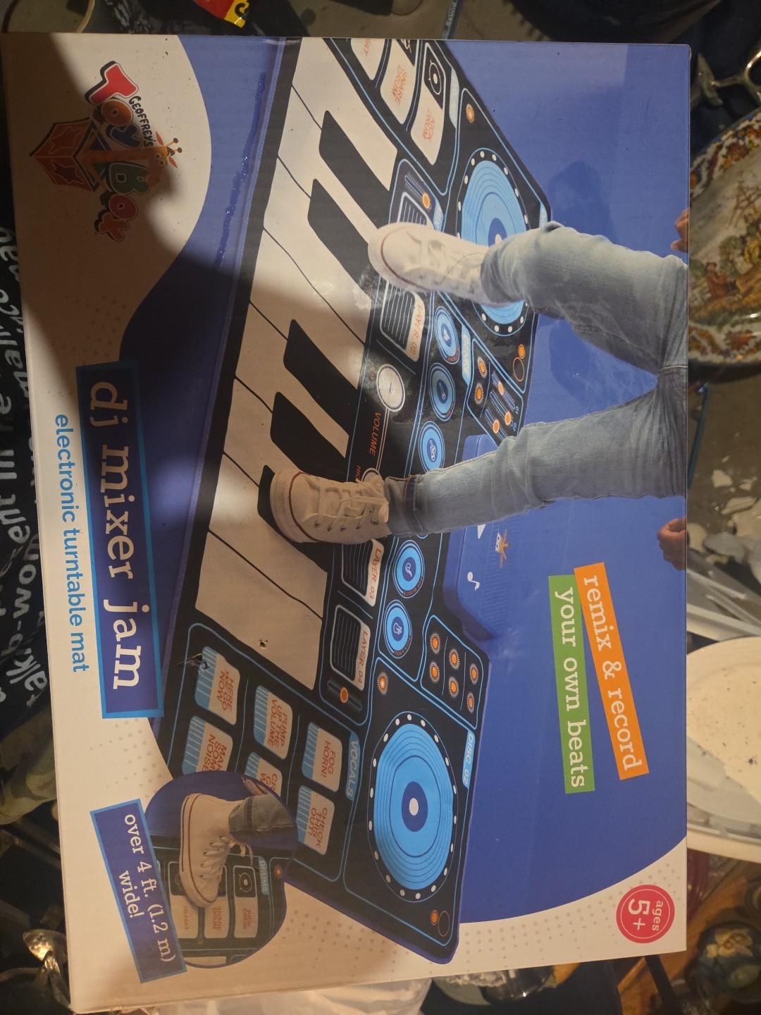 F.A.O Schwartz NIB DJ Mixer Mat 2 Player Ages 5+