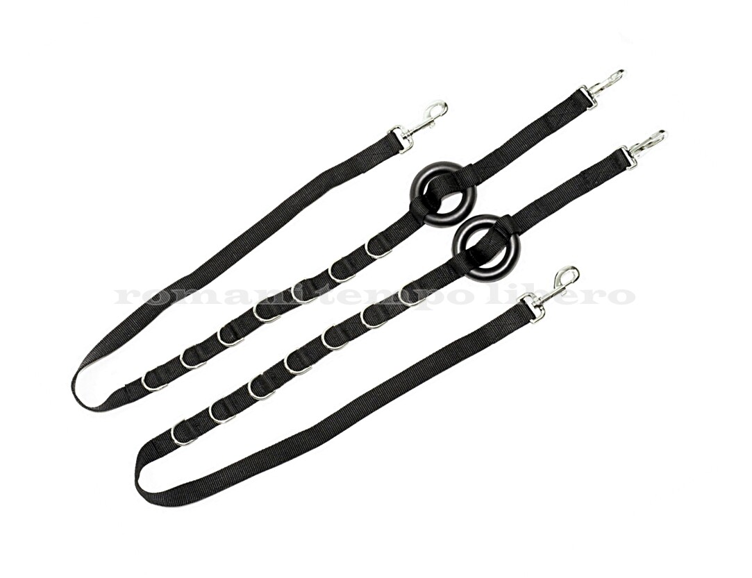 FIXED TRAINING NETWORKS WITH RUBBER RING NYLON RUBBER SIDE REINS WITH RUBBER RING