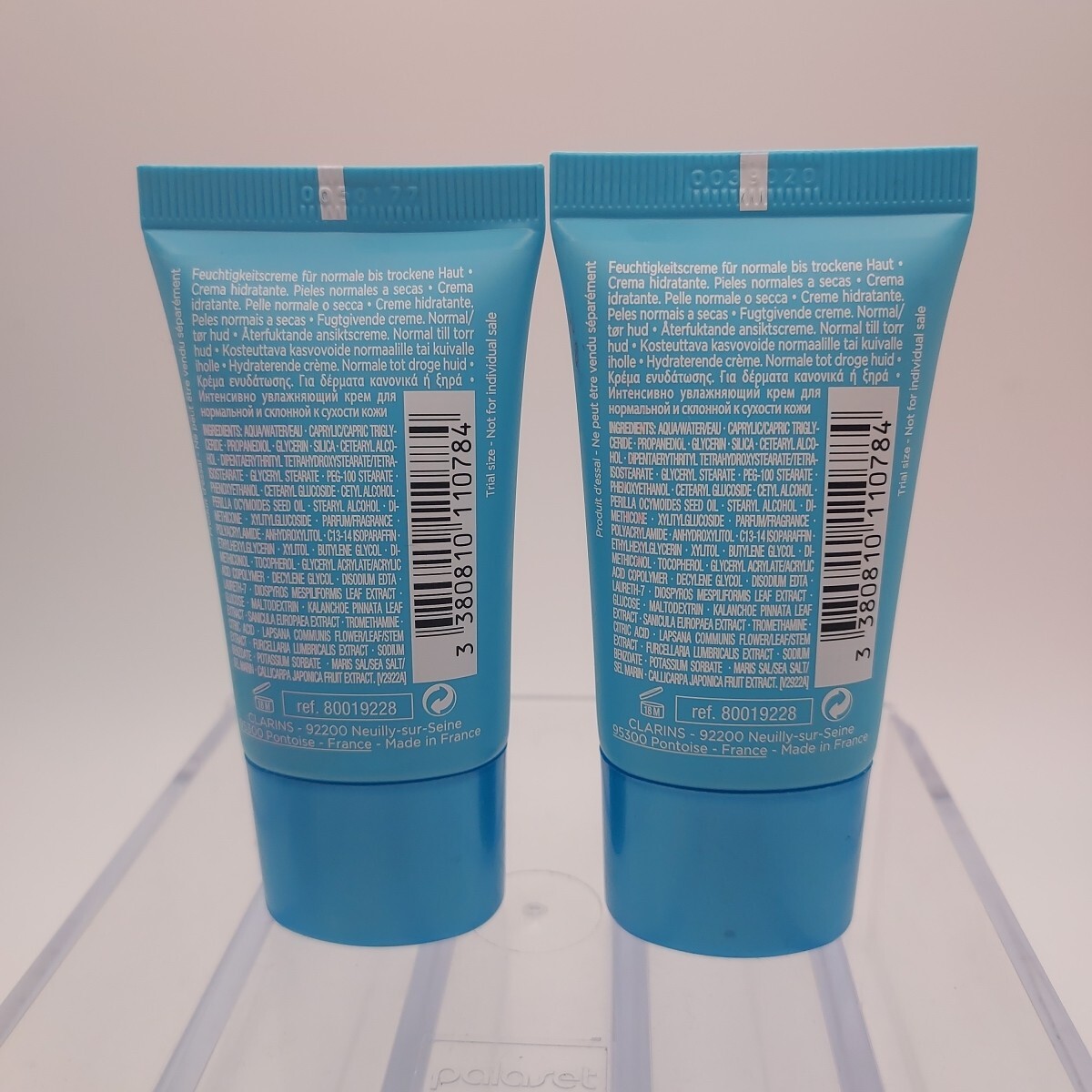 LOT OF 2 Clarins Hydra Essentiel Silky Moisture Cream Normal to Dry Skin .5oz ea