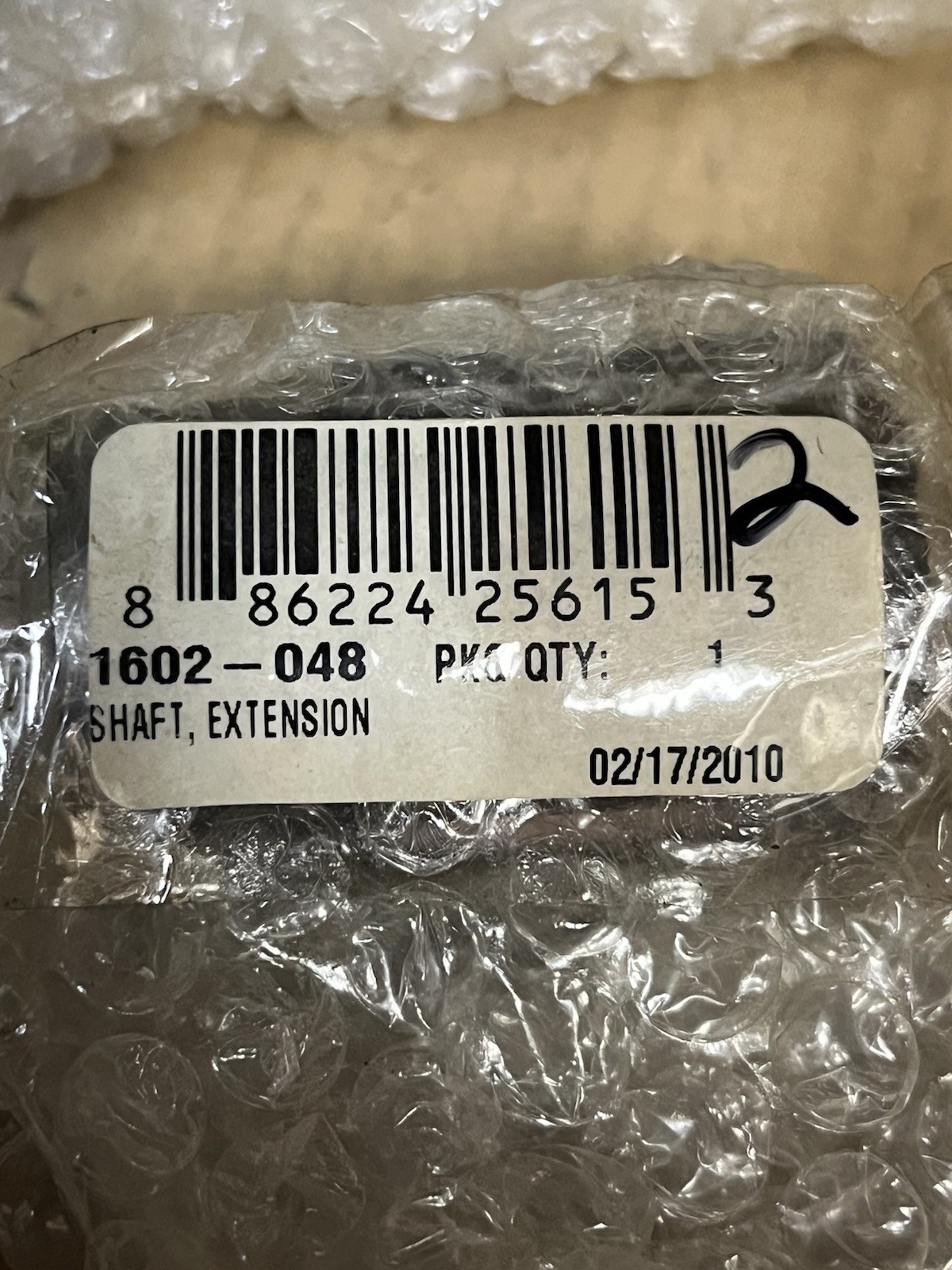 1602-048 Arctic Cat Extension Shaft NEW OEM