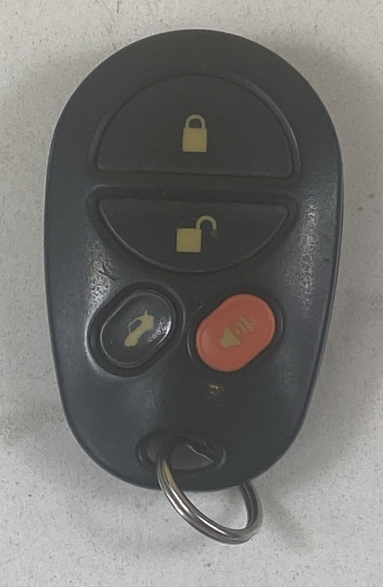 Toyota Keyless Entry Remote Key Fob OEM GQ43VT20T 4 Button Sedan