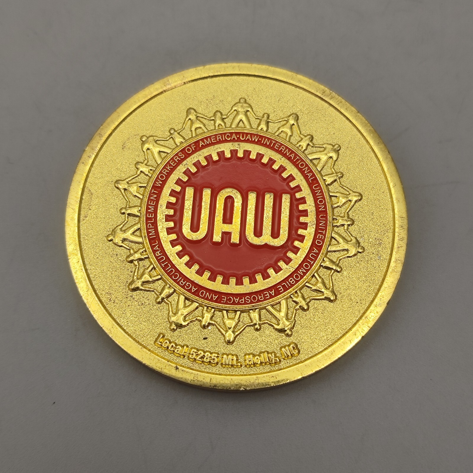 UAW Freightliner Challenge Coin