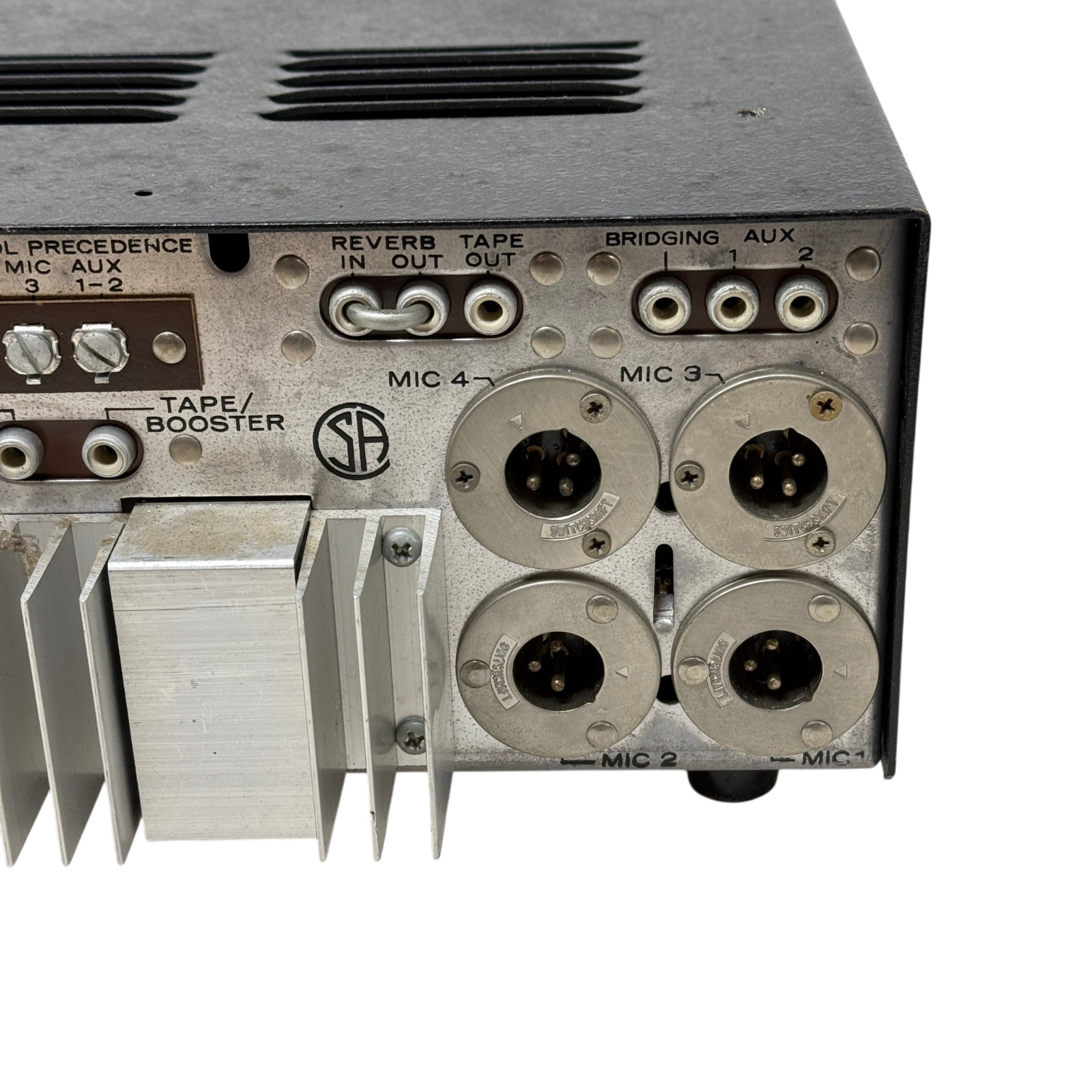 Bogen CHS-60A Flex-Pak Solid-State PA Public Address Amplifier Powers On