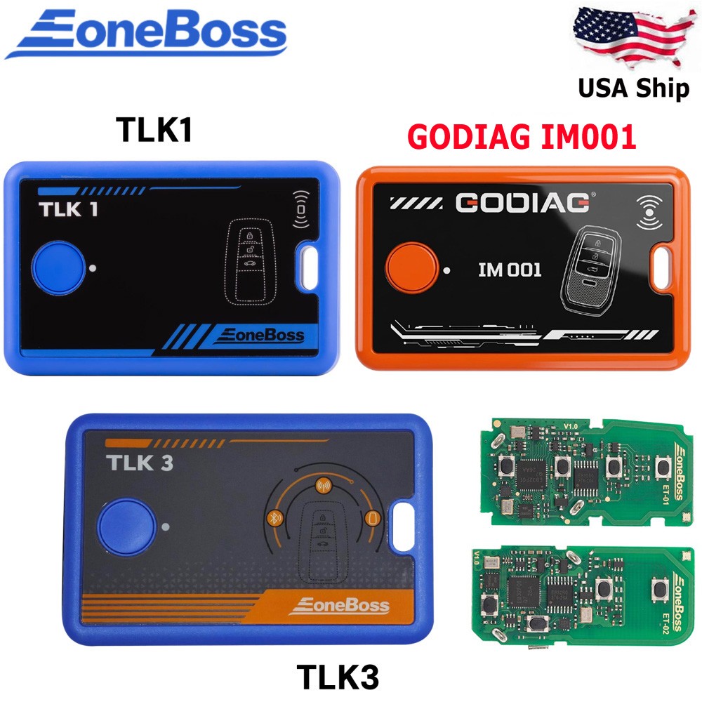EONEBOSS TLK 1 + IM001 Key L0cked Key Reuse Device+ TLK3 Kit Advanced for Toyota
