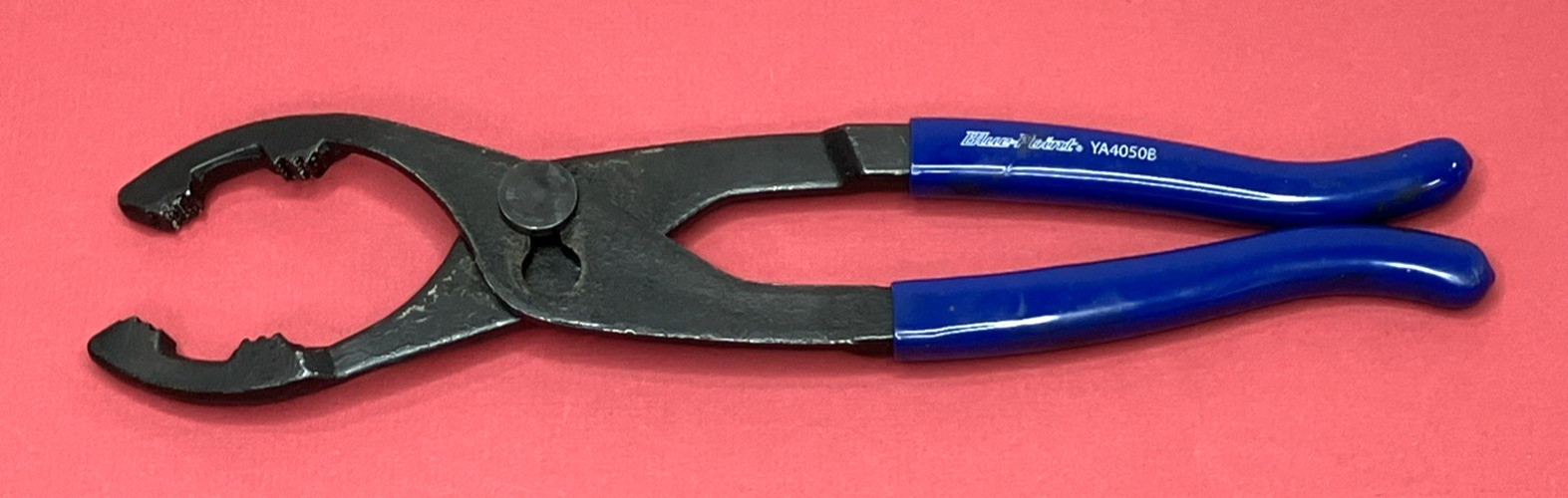 Blue-Point Model YA4050B Oil Filter Pliers 12” Adjustable 2-1/2”–4”