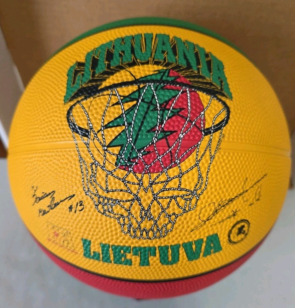 Grateful Dead Lithuania Basketball 1996 Not Fade Away Spalding RARE