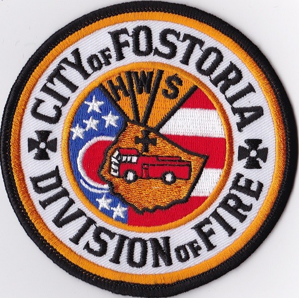 City of Fostoria Division of Fire Firefighter Patch