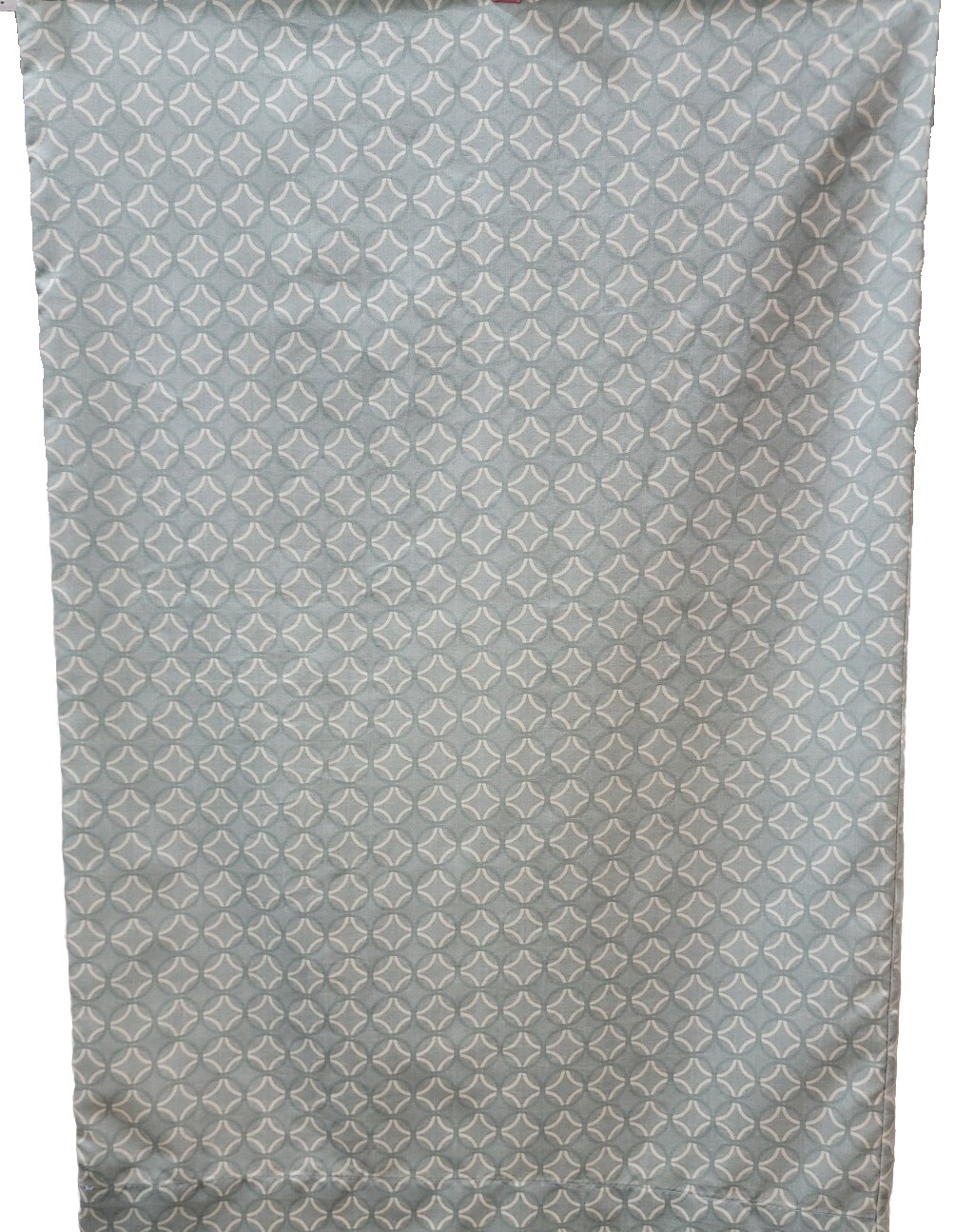 2 100% Polyester Pillowcases By Essential Home Stan/ Queen, Aqua Print