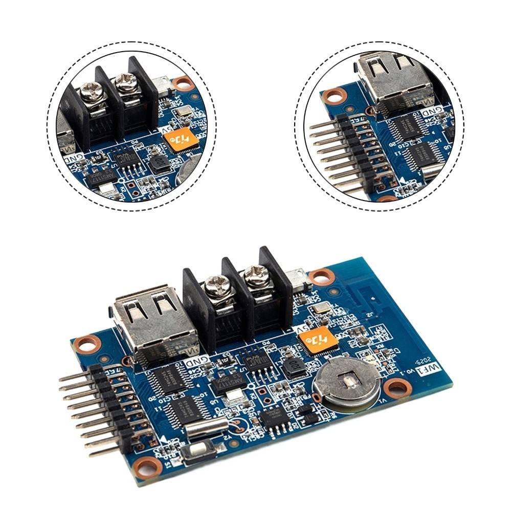 USB Control Wireless Connectivity Easy Installation Bright Visuals
