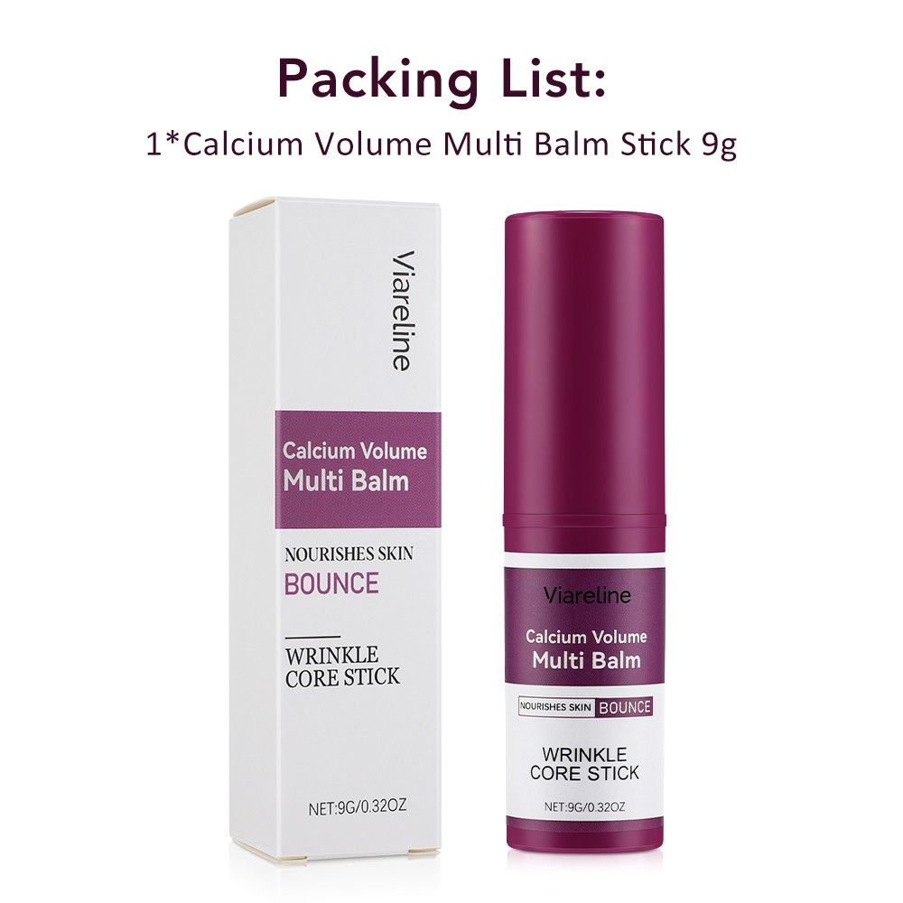 3PCS Calcium Volume Multi Balm Wrinkle Core Stick Beauty Korean Moisturing Stick