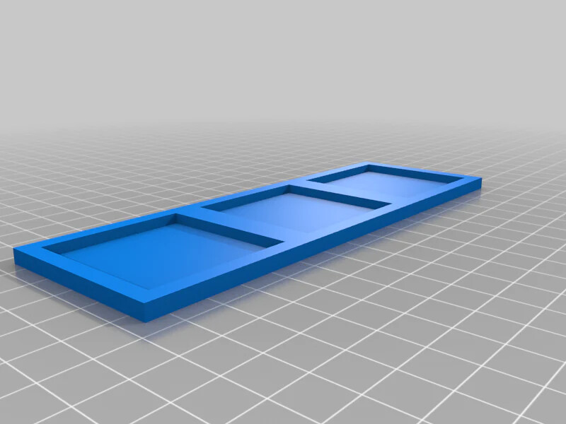 40mm Square To 50mm Square Base Conversion Movement Trays - Warhammer Old World