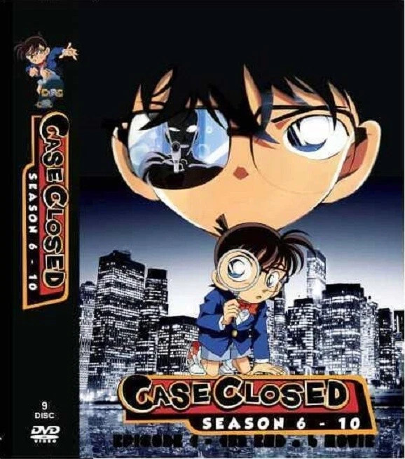 DVD Anime Detective Conan Case Closed TV Series Season 6-10 (1-162) English SUB