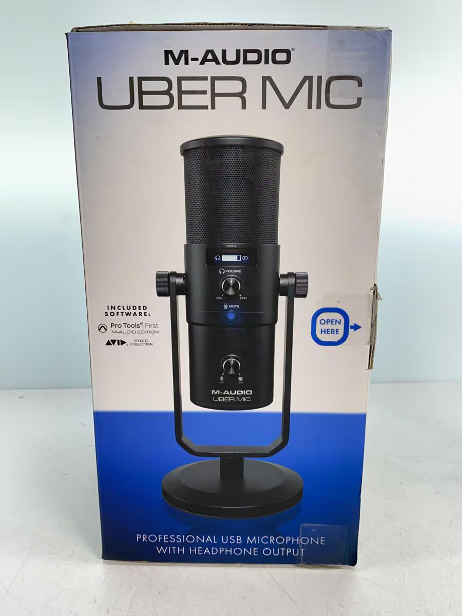 M AUDIO Audio other Uber Mic Condenser Microphone