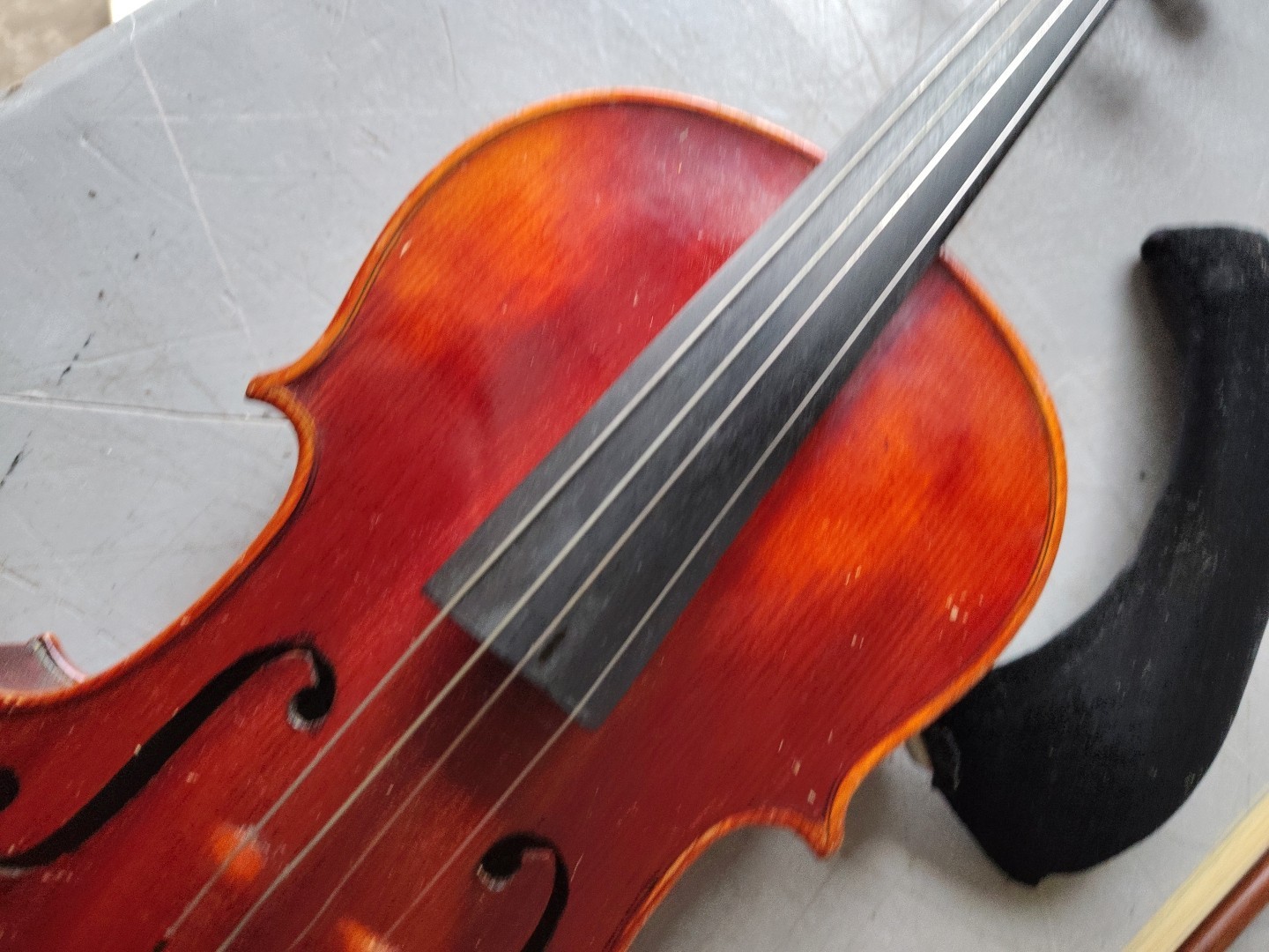 John Juzek Violin With Case Bow Accessories