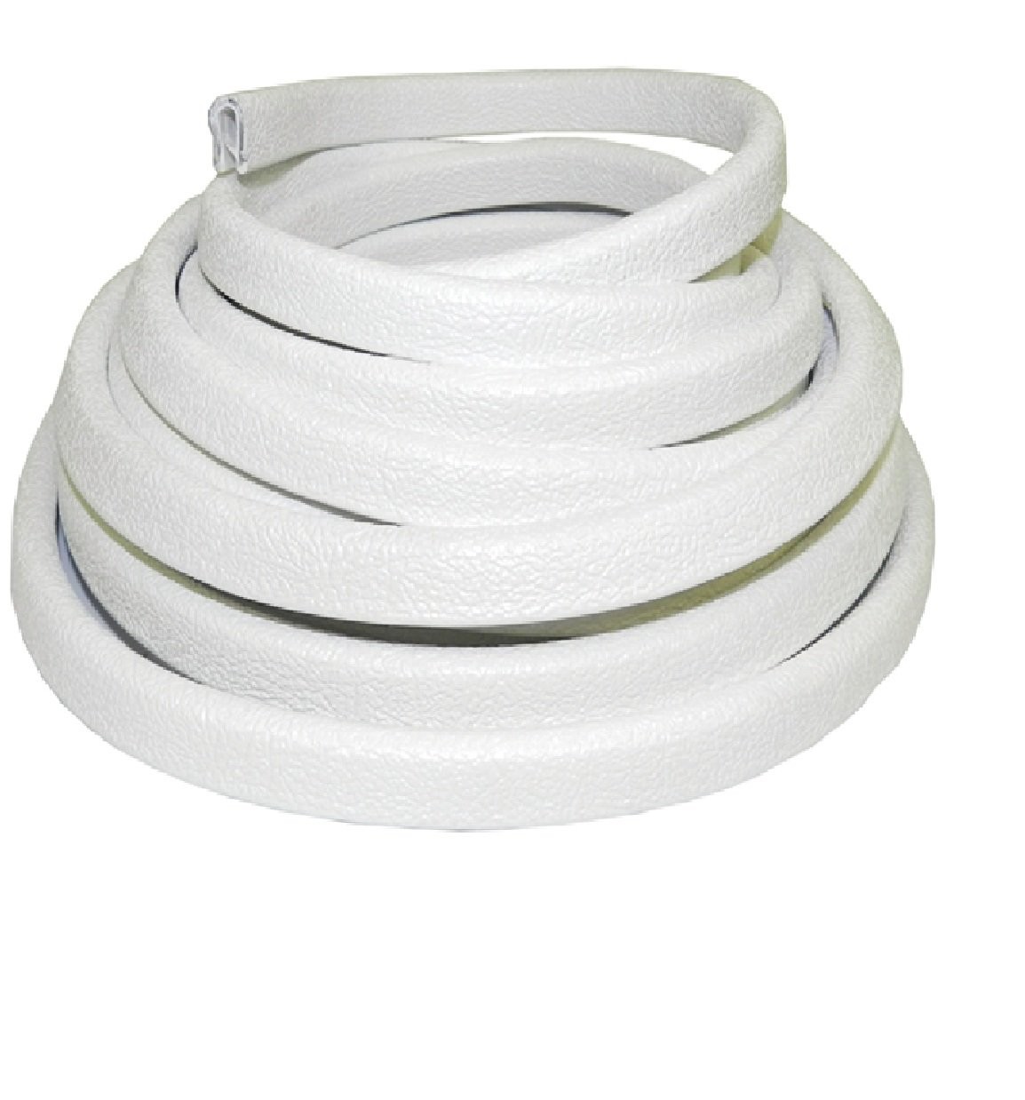 TACO Flexible Vinyl Boat Trim - ¼" Opening x ½"W x 25'L - White
