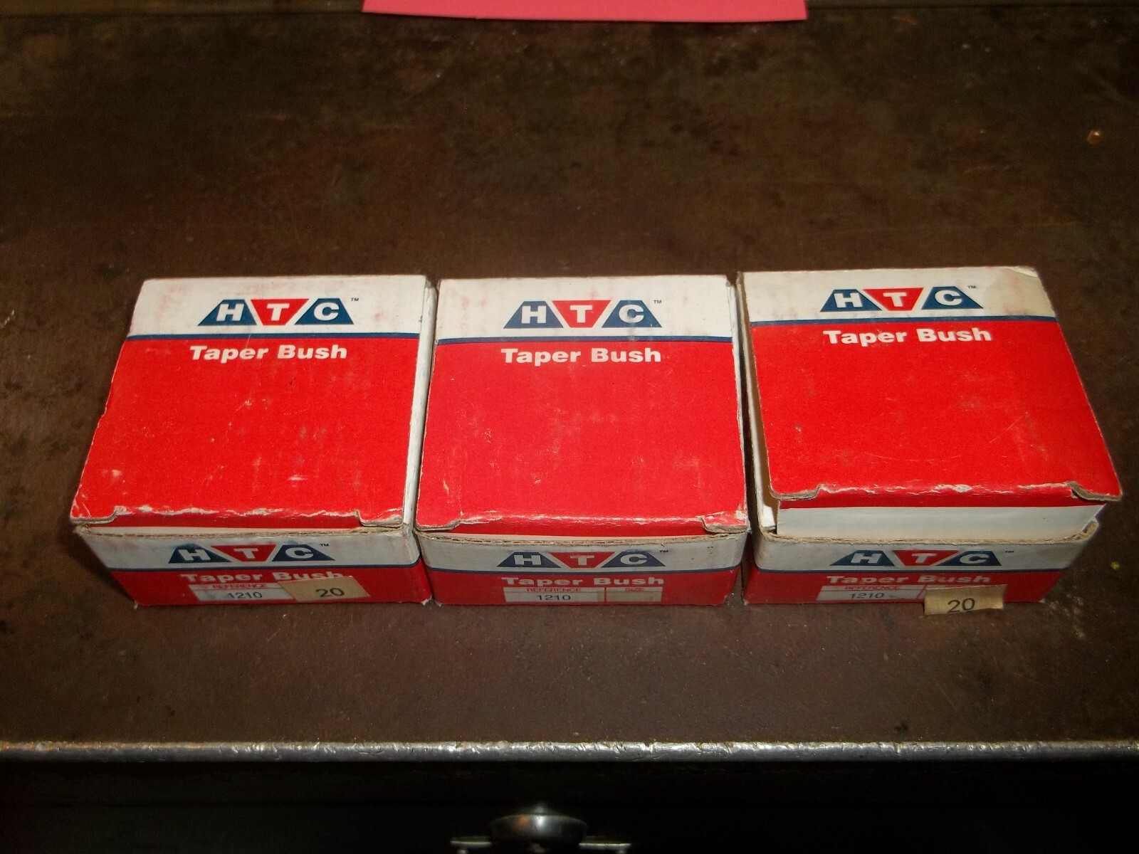 LOT OF 3 NIB HTC 1210 TAPER LOCK BUSHINGS SIZE 20 (177-1)
