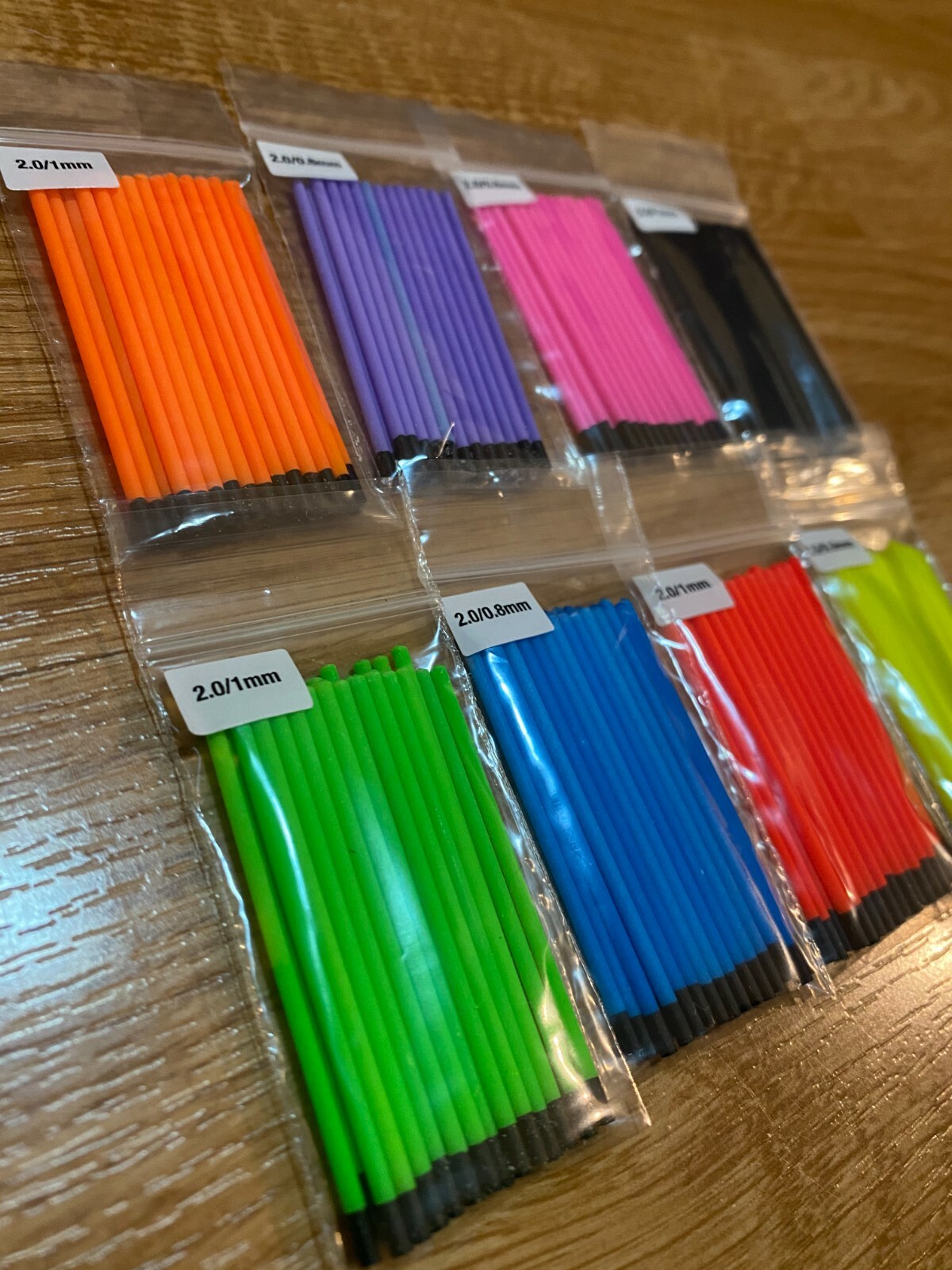 Pole float hollow 2.0mm tips various (pole float making materials)