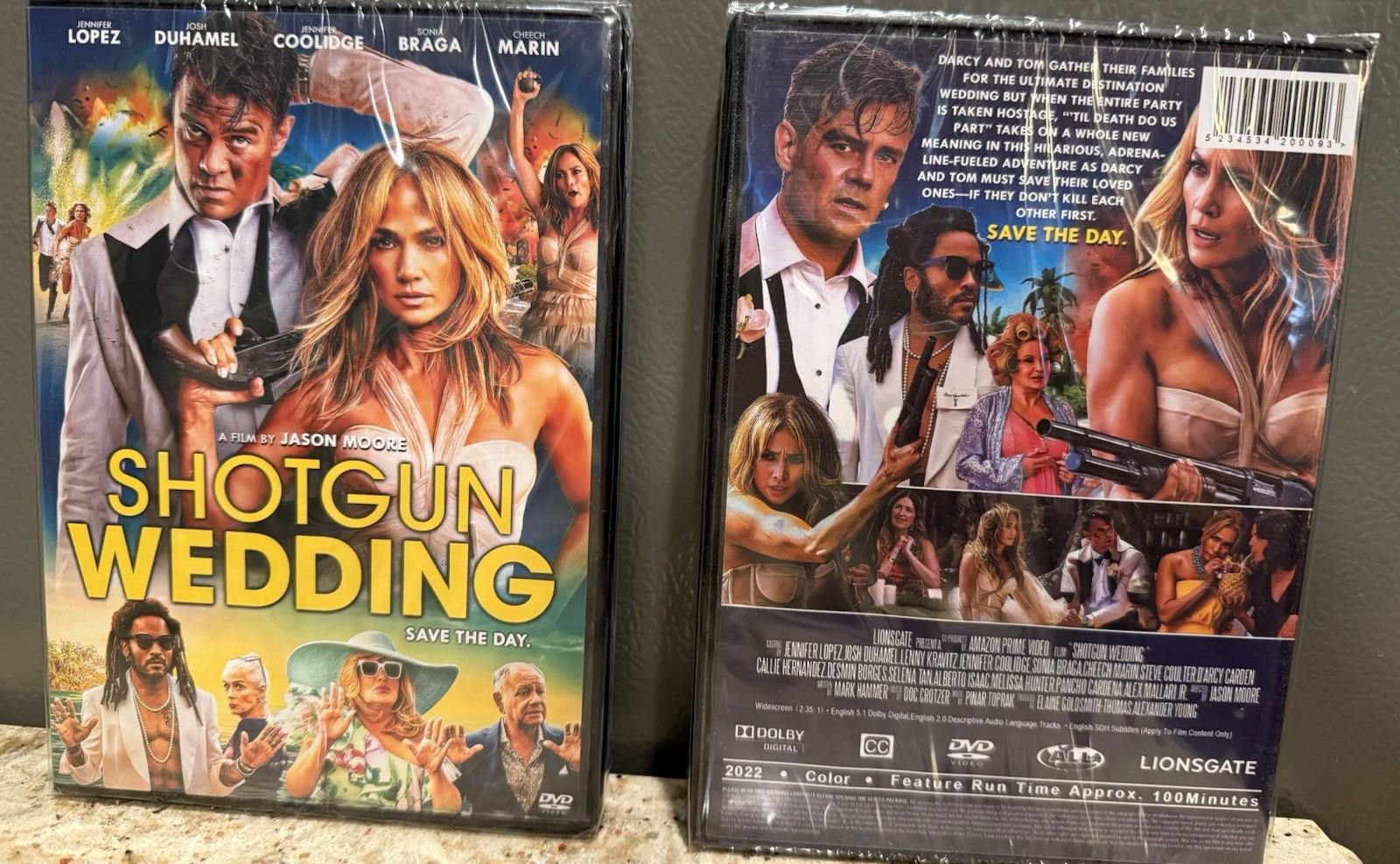 Shotgun Wedding (2023) Brand New, Sealed, DVD
