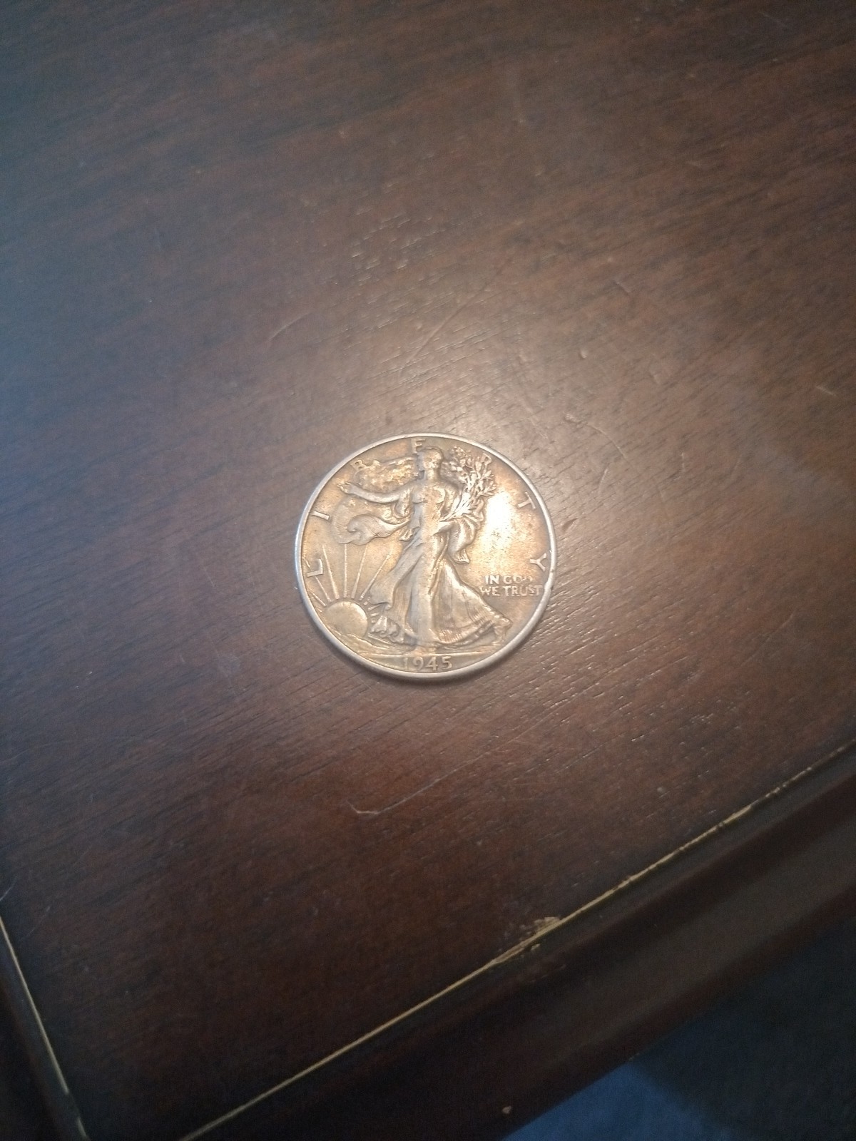 Walking Liberty Half Dollar 1945