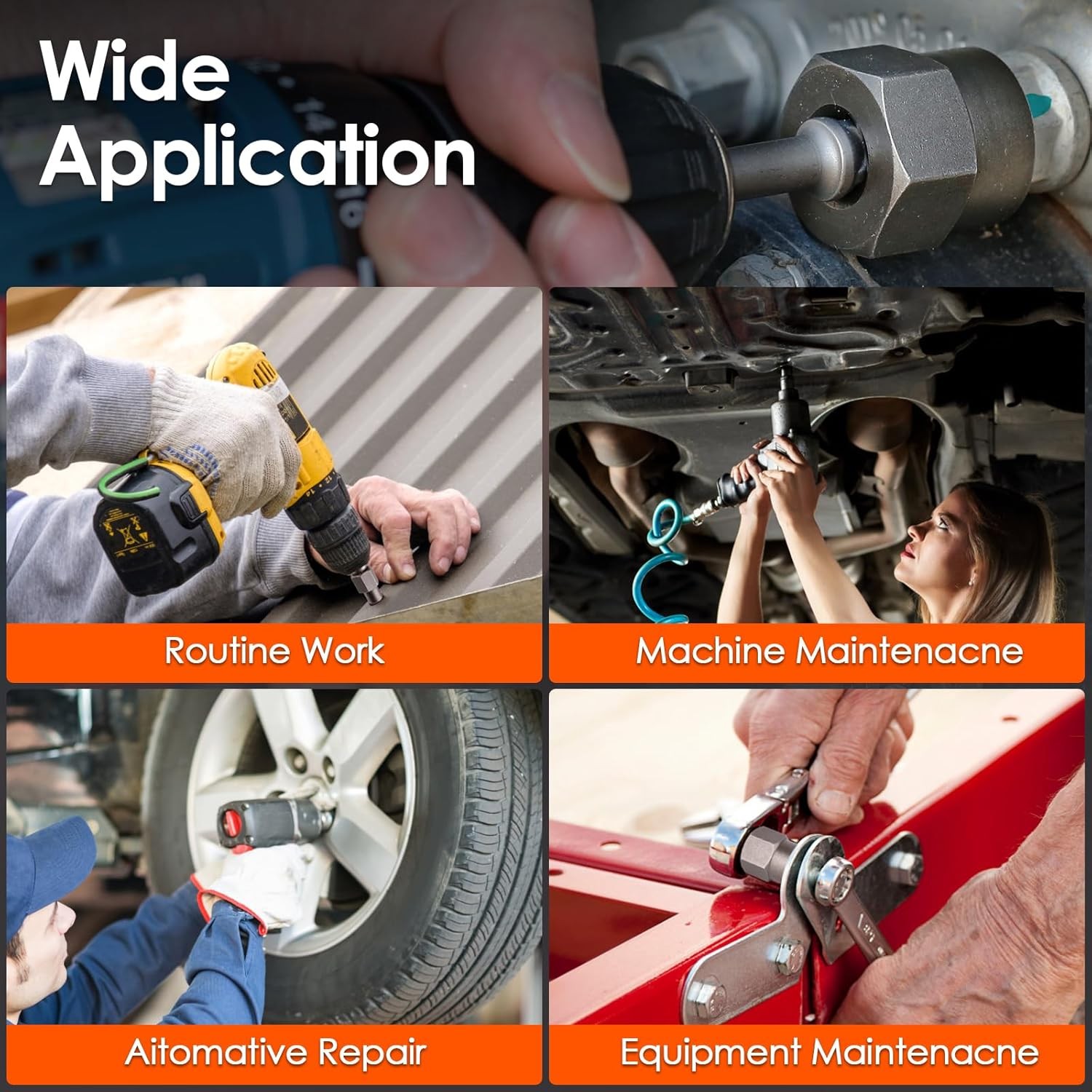 Easy Out Bolt Extractor Kit, 35 PCS Nut Socket Set, 1/4"...