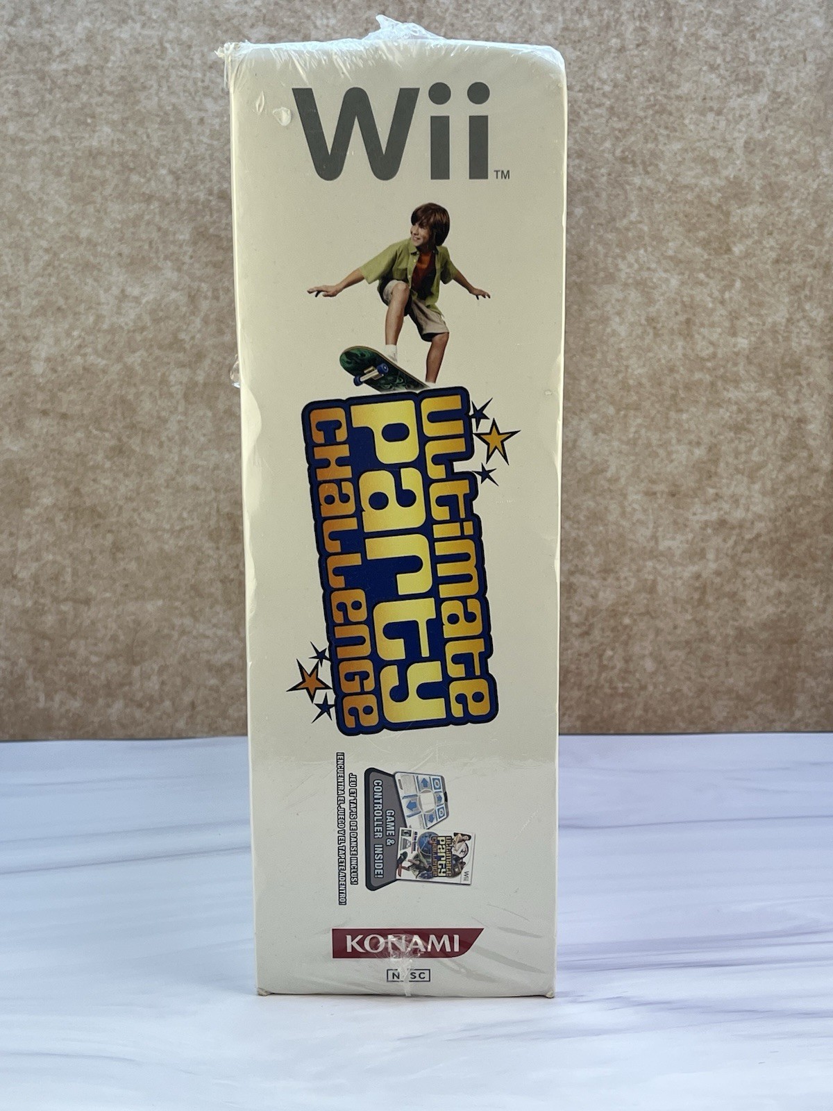 Ultimate Party Challenge Bundle Nintendo Wii New Sealed Konami Controller