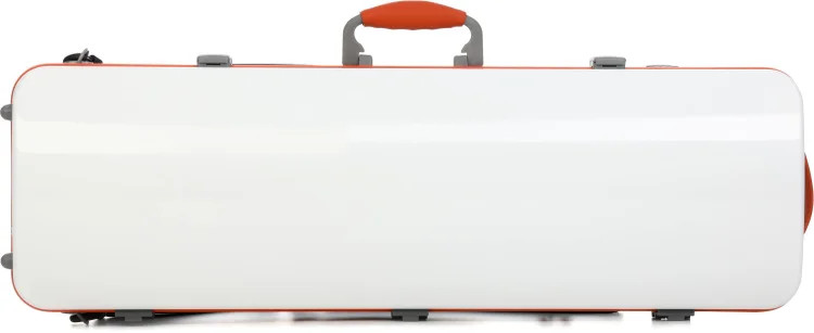 Howard Core CC825 Carbon Fiber Oblong Violin Case - White