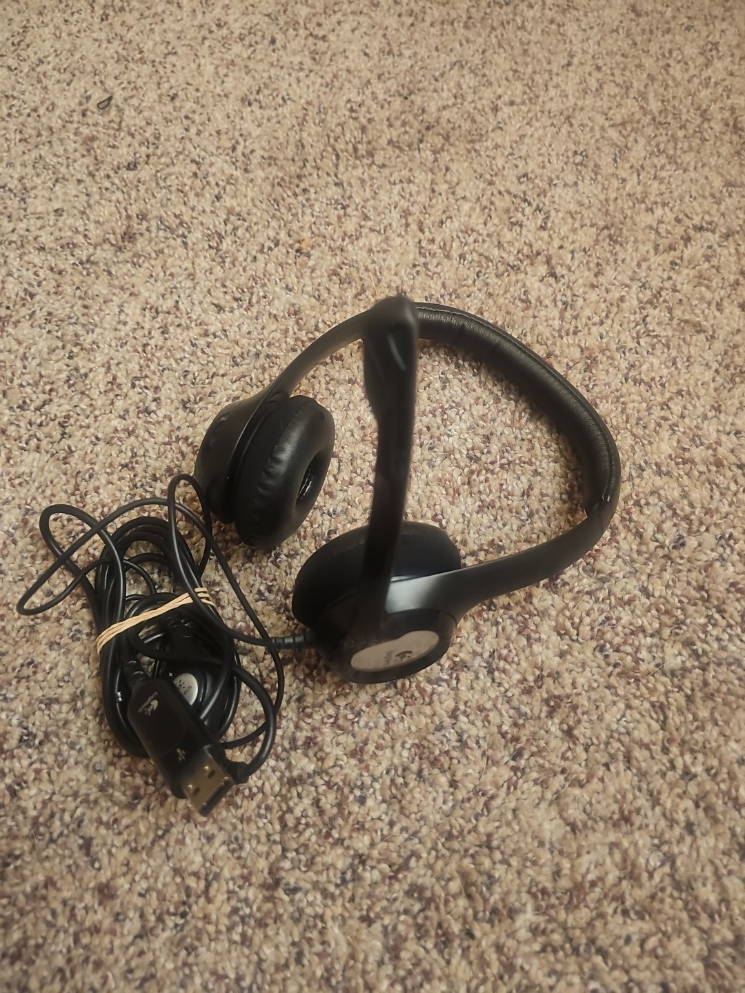 Logitech Black Over the Ear Headset