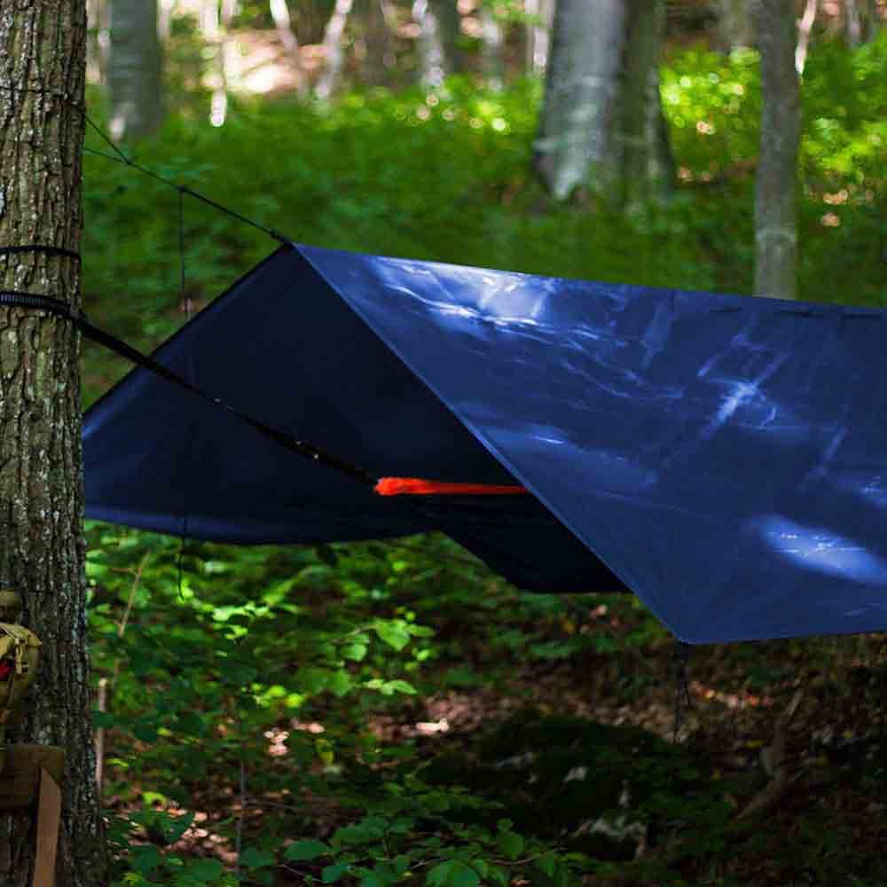 Waterproof Lightweight Blue Multipurpose Poly Tarp - Woven Polyethylene