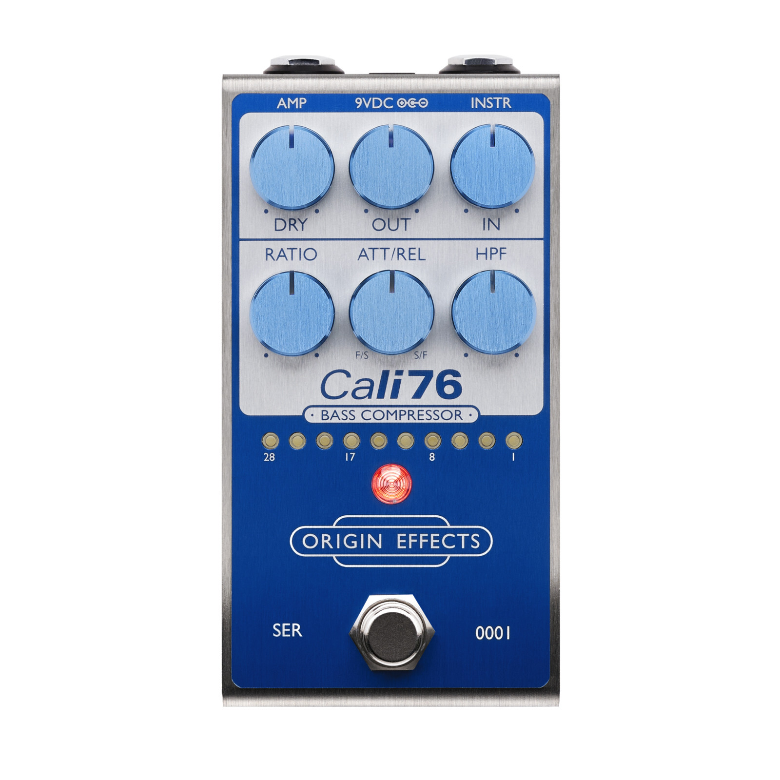Origin Effects Cali76 Bass Compressor Pedal (Blue)