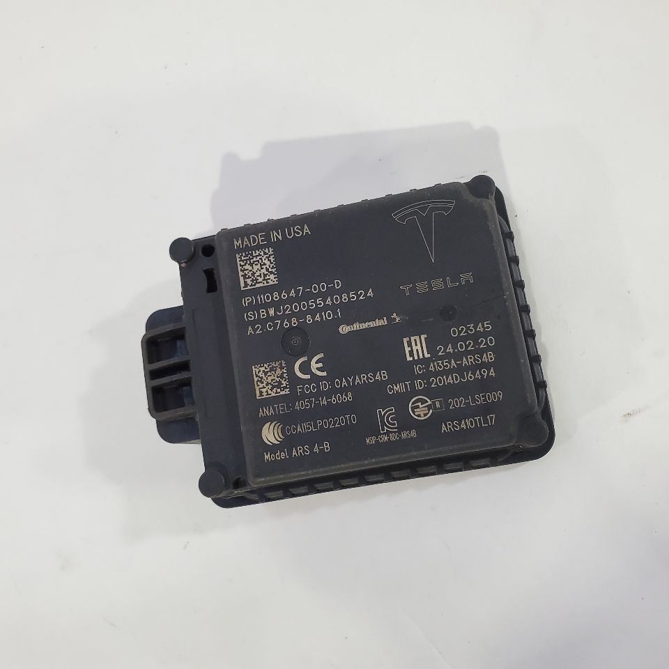2020 Tesla Model 3 OEM Front Radar Distance Sensor Module