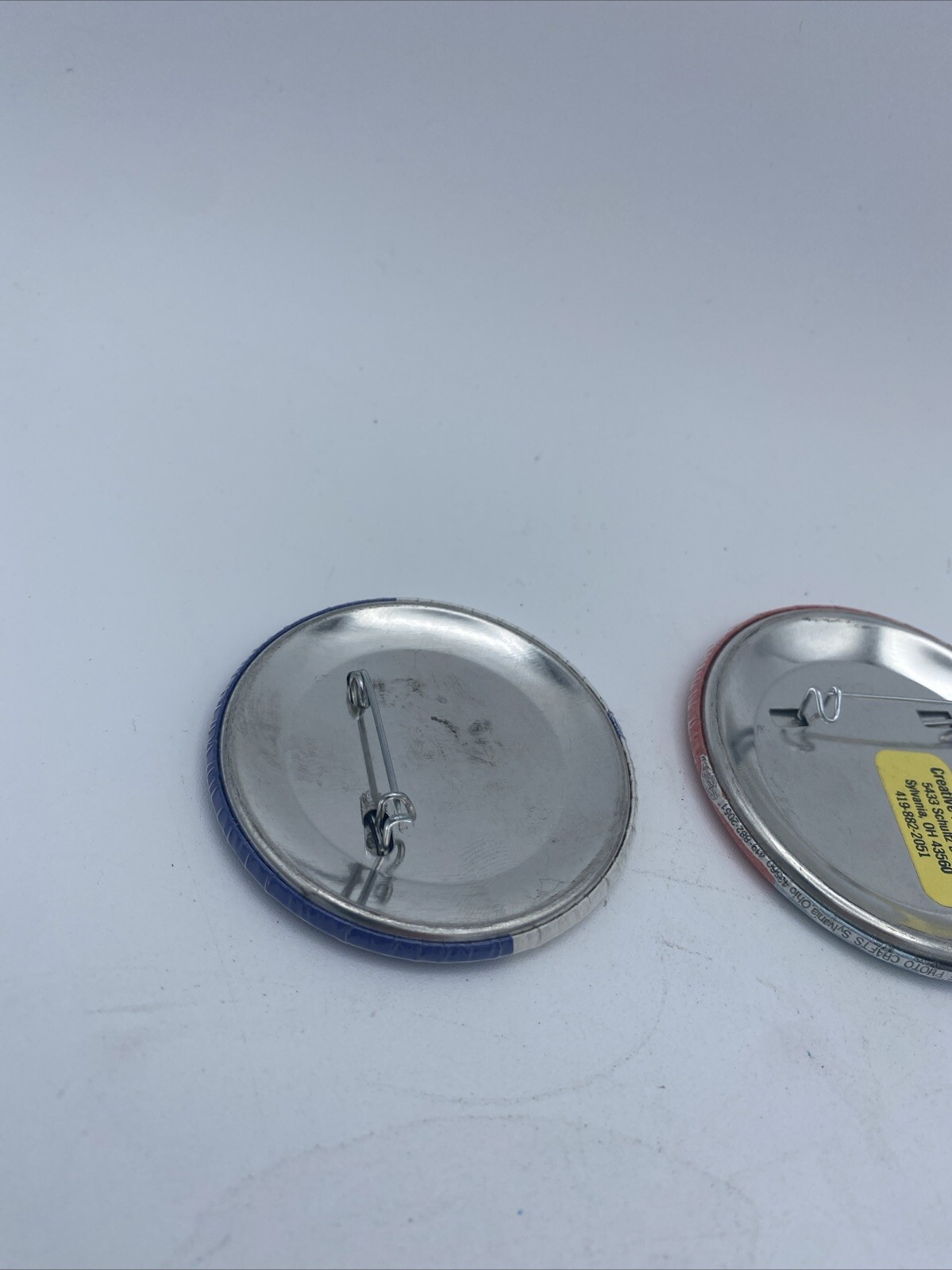 2 Mondale & Ferraro 1984 Political Presidential Campaign buttons Pins
