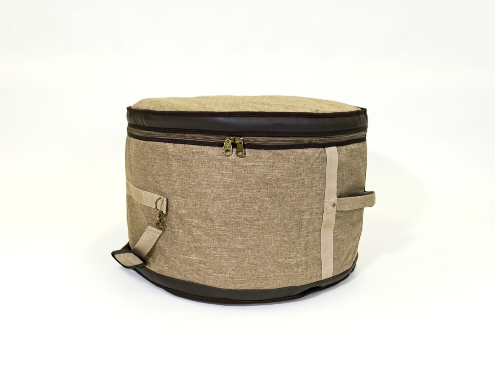 Barton GSP Premium Bass Drum Bag, 26" x 14", Tawny Brown Oxford